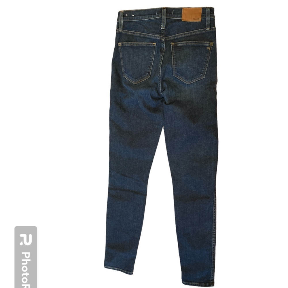 Madewell Tall 10" High-Rise Skinny Jeans in Hayes Wash size 26T - Picture 6 of 6